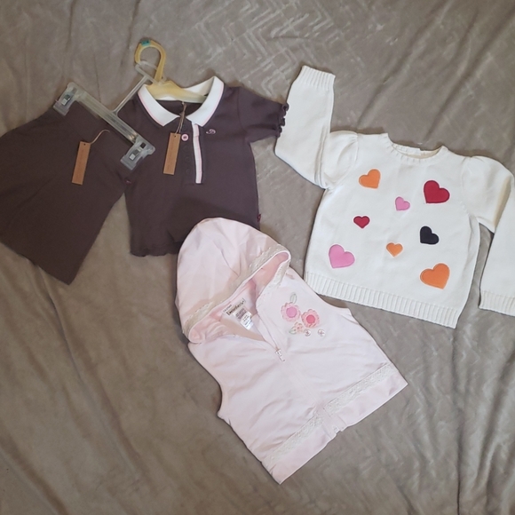 minibasix Other - 3 - 24 mos lot of New girls Cotton clothes